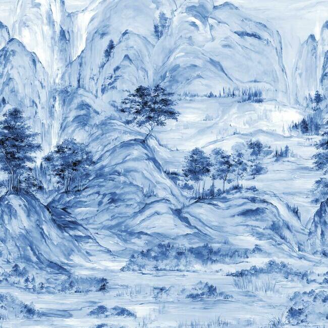 MURALS RESOURCE LIBRARY MISTY MOUNTAIN WALL MURAL