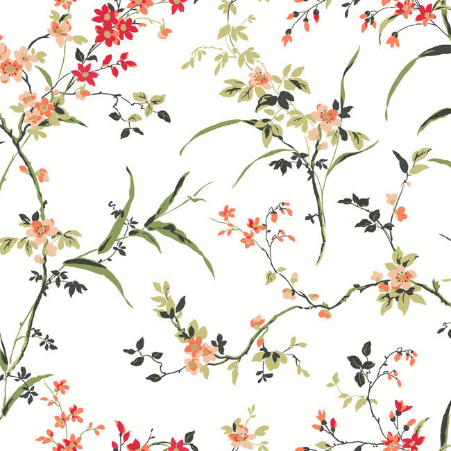BLOOMS SECOND EDITION BLOSSOM BRANCHES WALLPAPER
