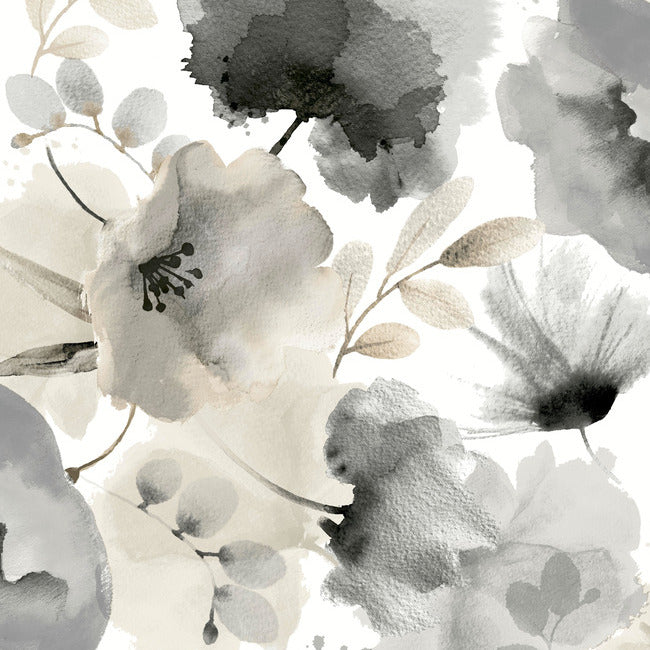 BLOOMS SECOND EDITION WATERCOLOR BOUQUET WALLPAPER