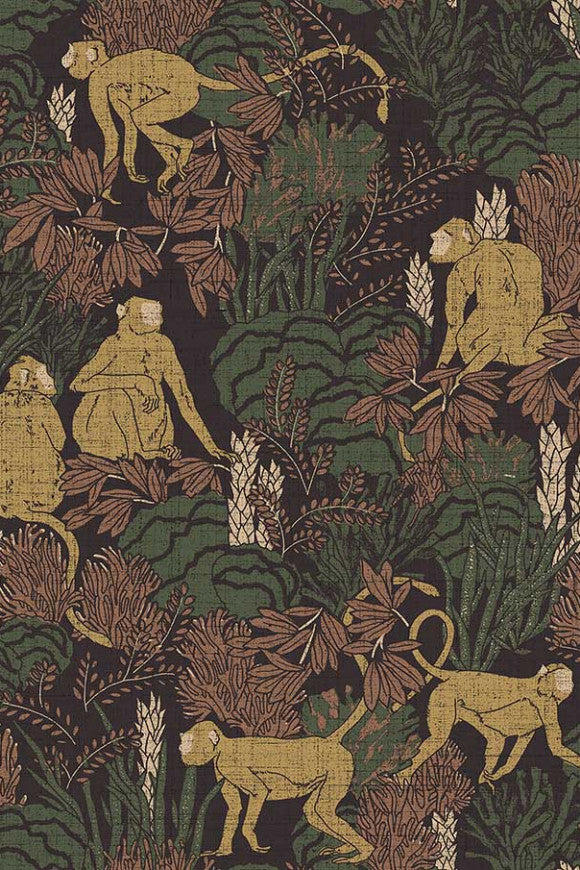 CURIOSA WALLCOVERING LANGUR