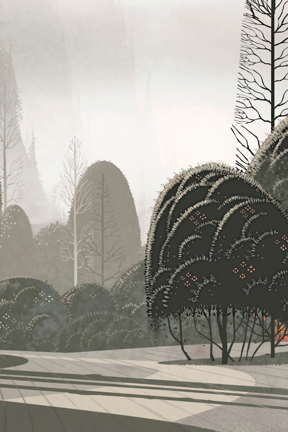 DECORS & PANORAMIQUES LE JARDIN MYSTIQUE - PANORAMIQUE