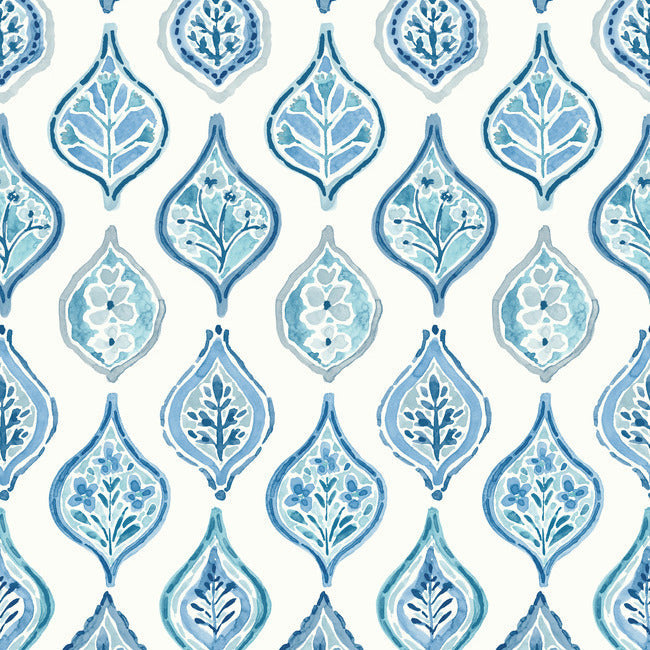 MEDITERRANEAN MARKETPLACE MOTIF WALLPAPER