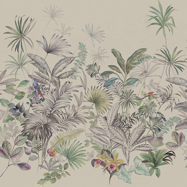 MURALS RESOURCE LIBRARY TROPICAL STUDY MURAL