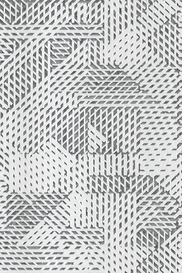 MONOCHROME WALLCOVERING OBLIQUE