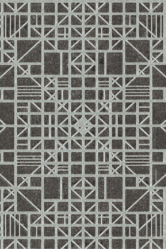 MONOCHROME WALLCOVERING WINDOW