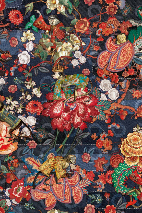 MOOOI TOKYO BLUE WALLCOVERING RENDEZVOUS TOKYO BLUE