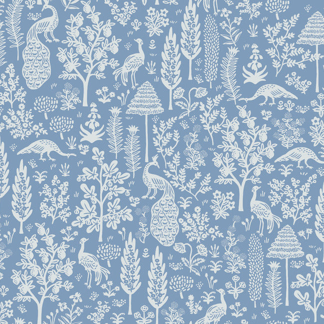 RIFLE PAPER CO. SECOND EDITION MENAGERIE TOILE WALLPAPER