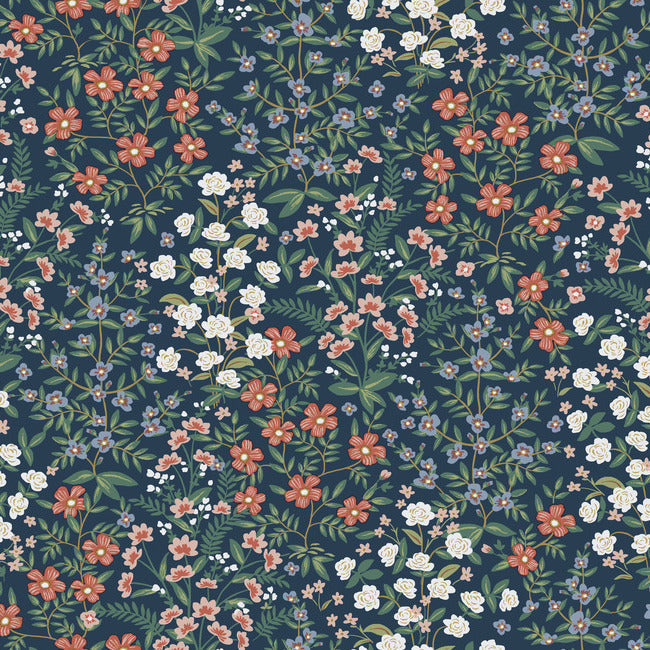 RIFLE PAPER CO. SECOND EDITION WILDWOOD GARDEN WALLPAPER