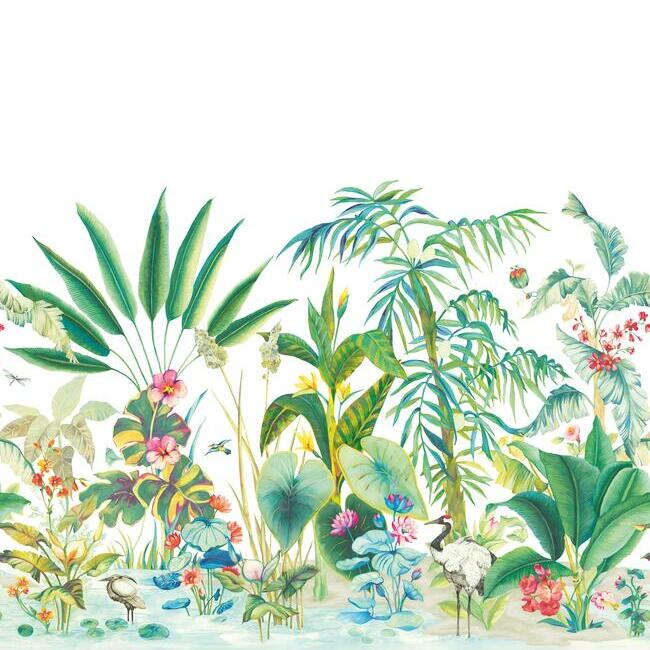 MURALS RESOURCE LIBRARY TROPICAL PANORAMIC WALL MURAL