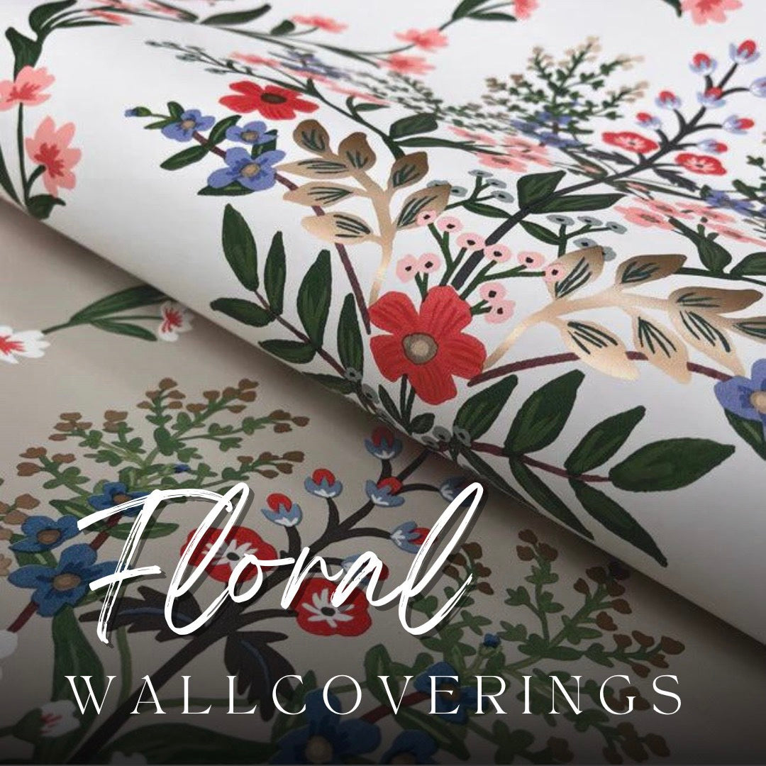 Floral Wallcovering - Tái hiện vẻ đẹp cổ điển của thiên nhiên ngay trong ngôi nhà bạn