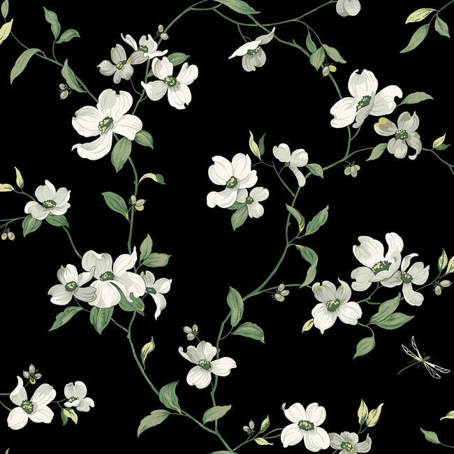 BLOOMS SECOND EDITION DOGWOOD WALLPAPER