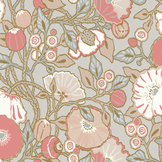 GREENHOUSE VINCENT POPPIES WALLPAPER