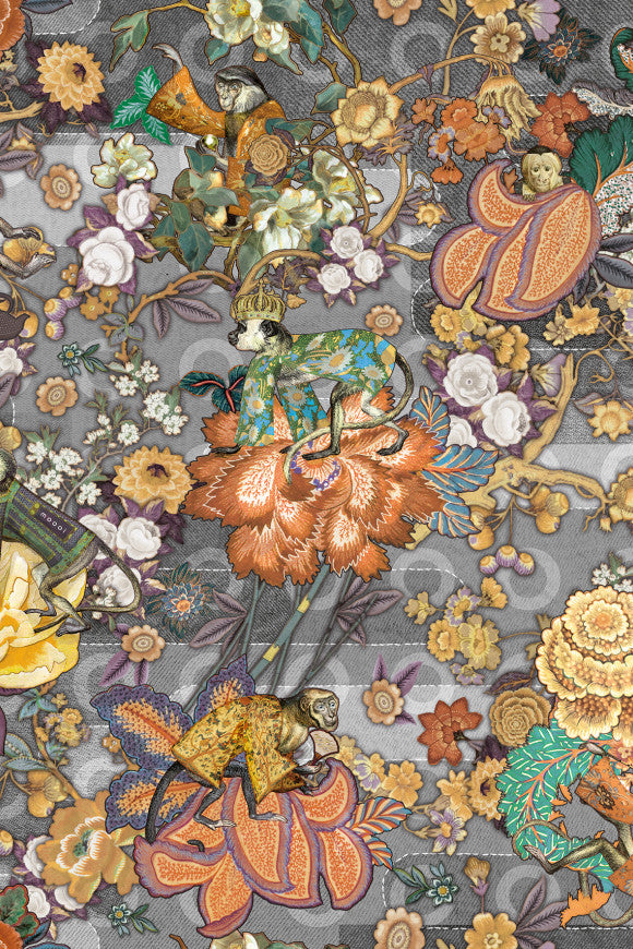 MOOOI TOKYO BLUE WALLCOVERING RENDEZVOUS TOKYO BLUE