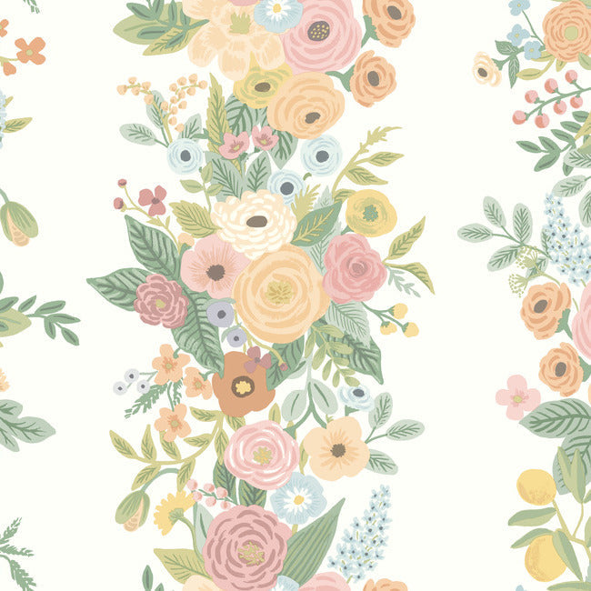RIFLE PAPER CO. SECOND EDITION GARDEN PARTY TRELLIS WALLPAPER